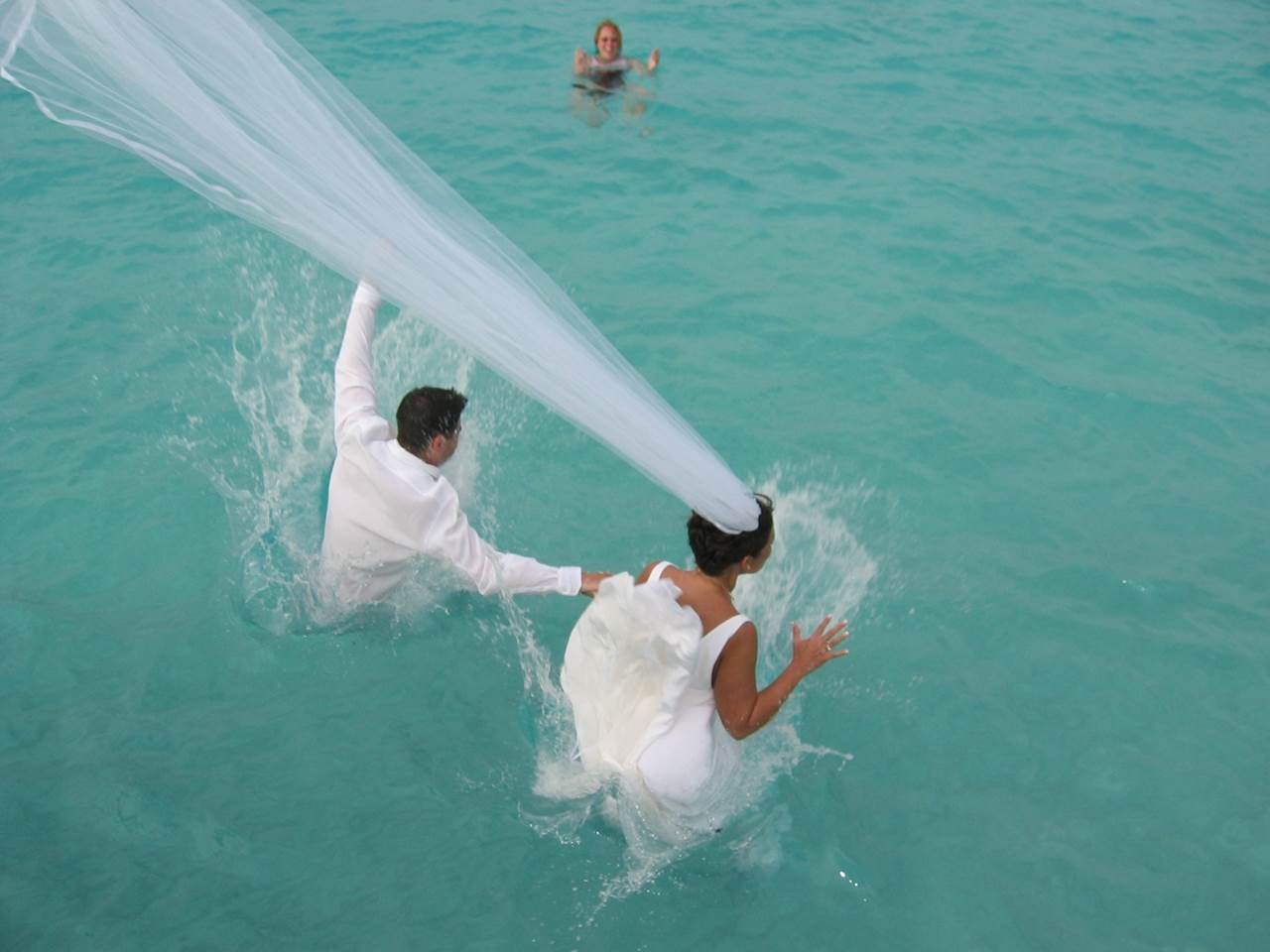 weddings in Saint Thomas on a catamaran in the Virgin Islands, Caribbean