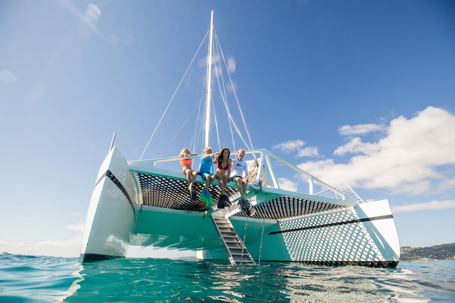 catamaran tours in st thomas