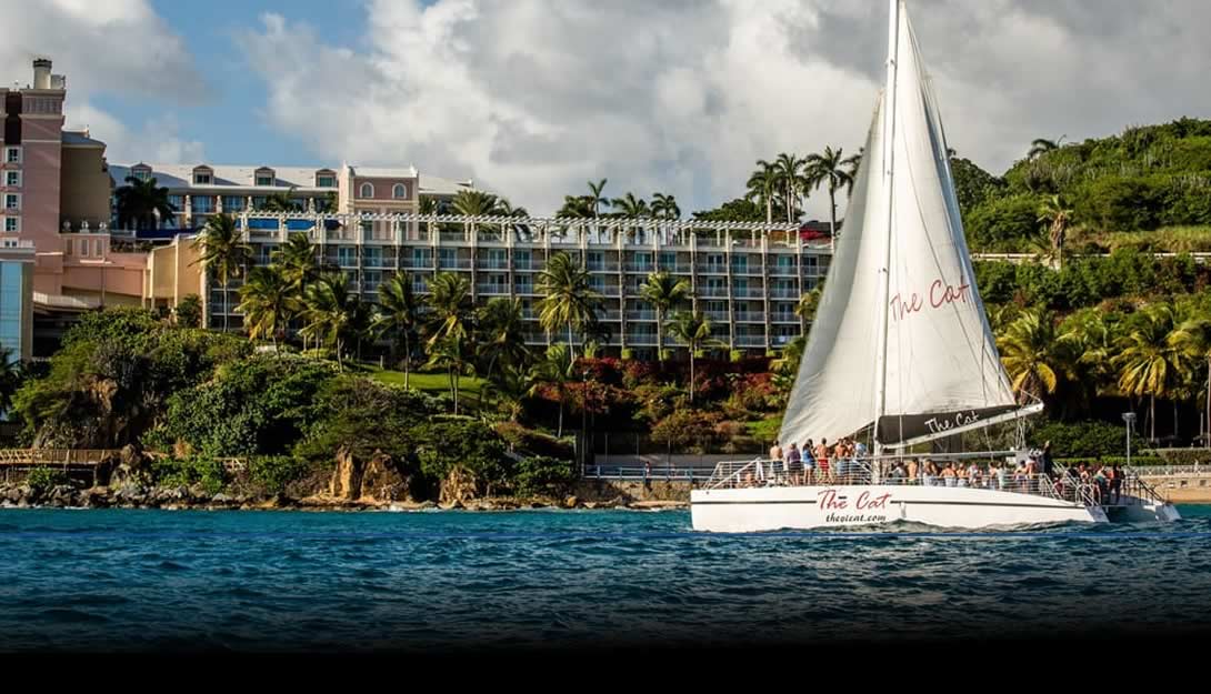 catamaran tours in st thomas